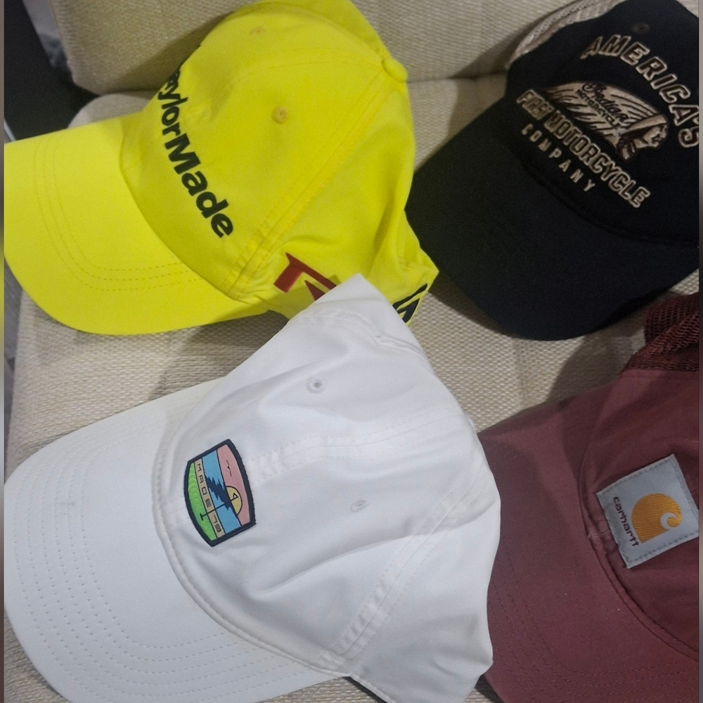 Assorted Baseball Caps Collection Smoke Free Home - Picture 2 of 8